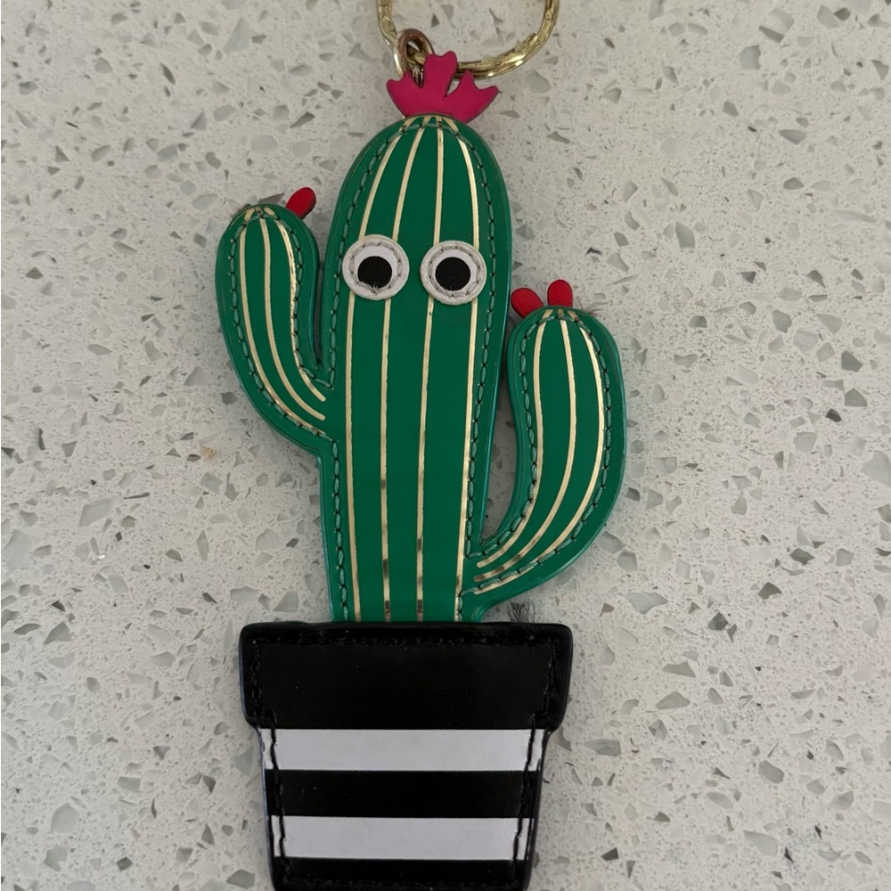 Kate Spade Cactus Keychain